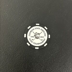 Georgia State Amputee Golf Tournament Poker Chip Ball Marker ⛳️ 30th Anniversary